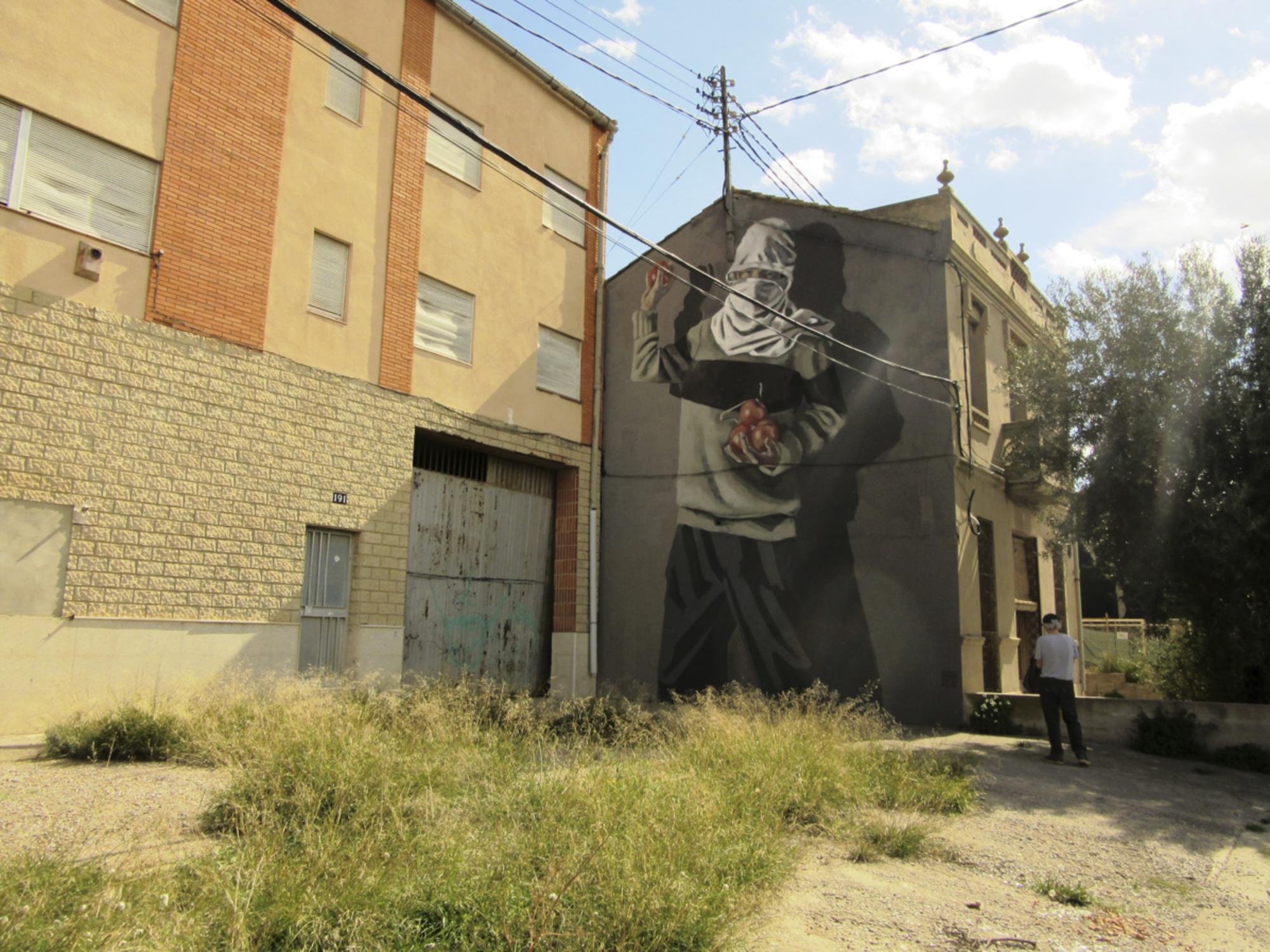 Mural de Hyuro, “Sense Murs”.